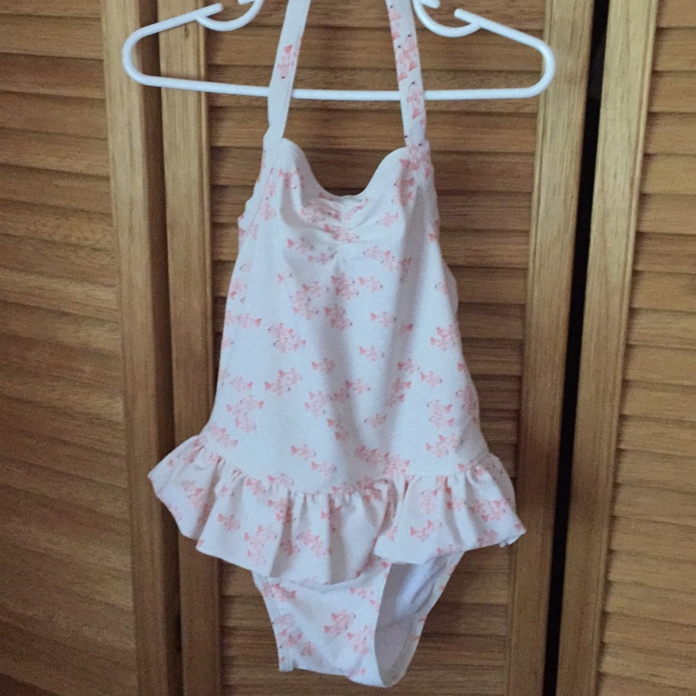 Girls swim suit size 5.
